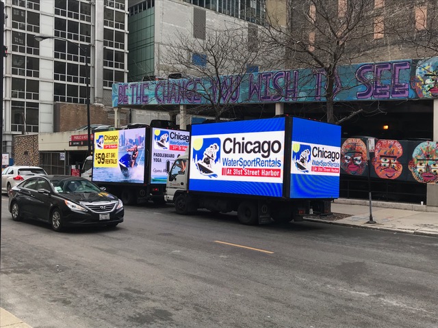 96, Chicago Water Sport Rentals, Mobile Billboardsr
