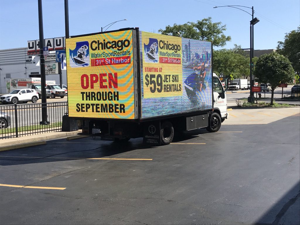 Mobile billboards led screen rental, led truck billboard advertising