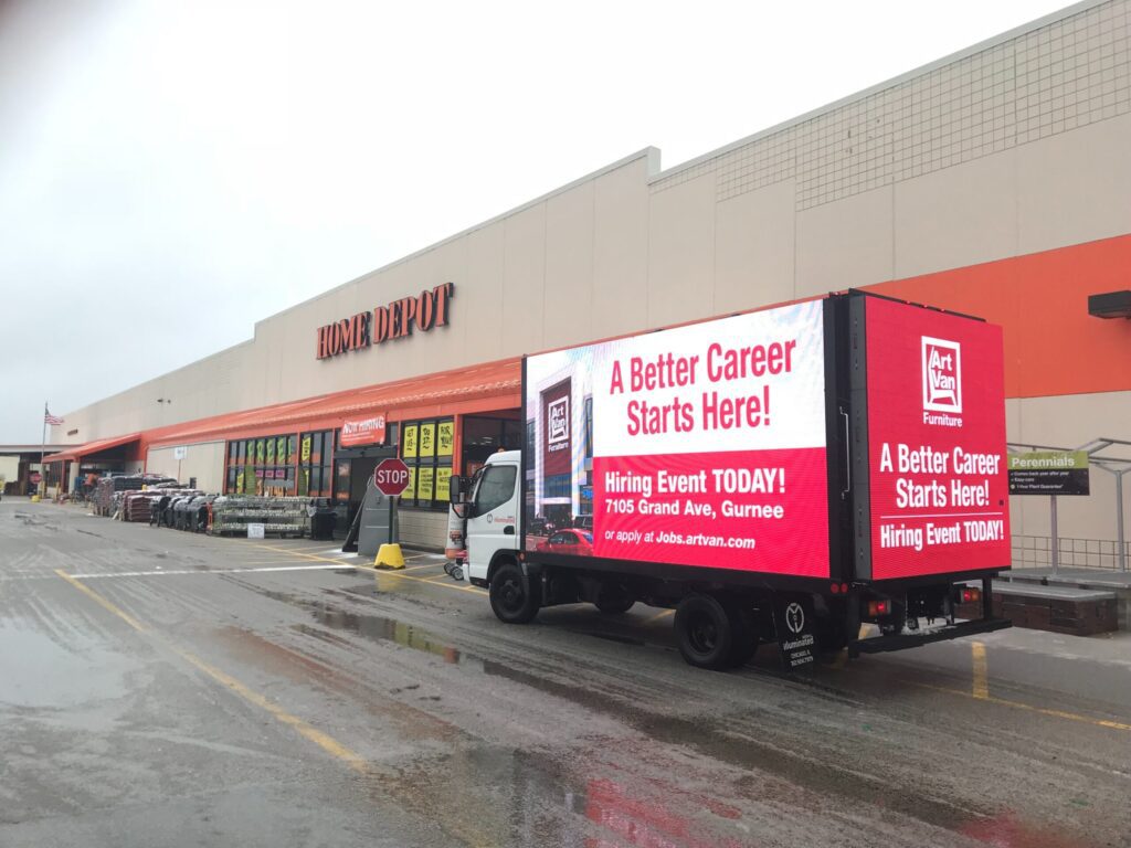 Nebraska Billboard Truck Ads, led screen rental, led truck billboard advertising