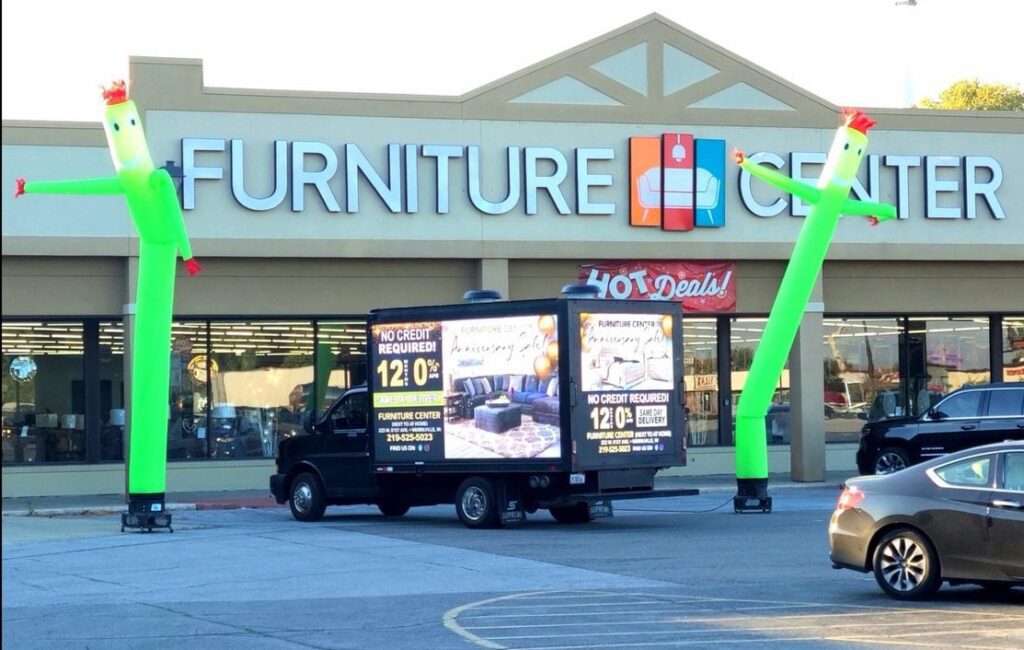 Billboard Advertising in Texas, led screen rental, led truck billboard advertising